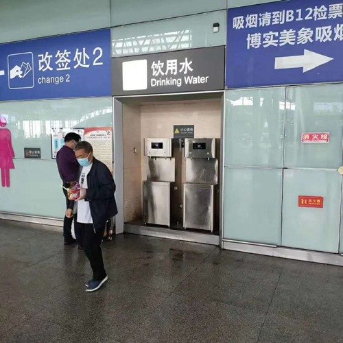 車站使用美的租賃機(jī)案例